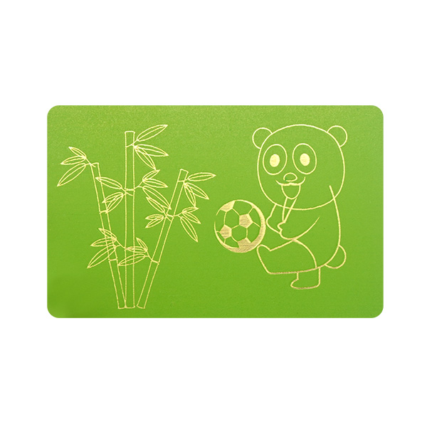 NFC拉絲金拉絲銀浮雕工藝智能卡定制