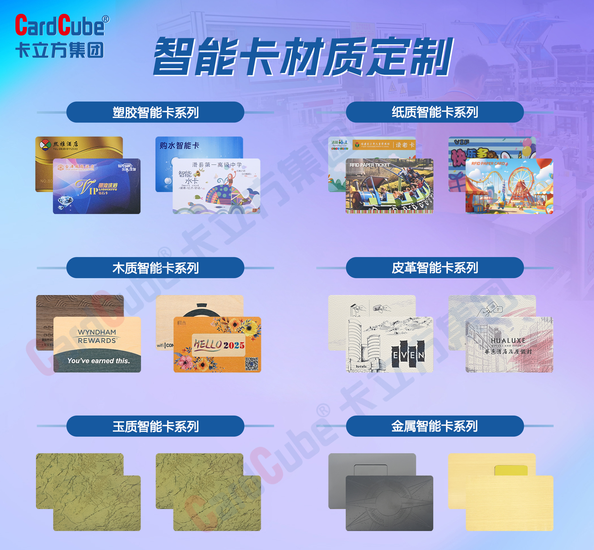 你以為的卡立方集團NFC智能卡定制廠家，早已突破想象邊界！